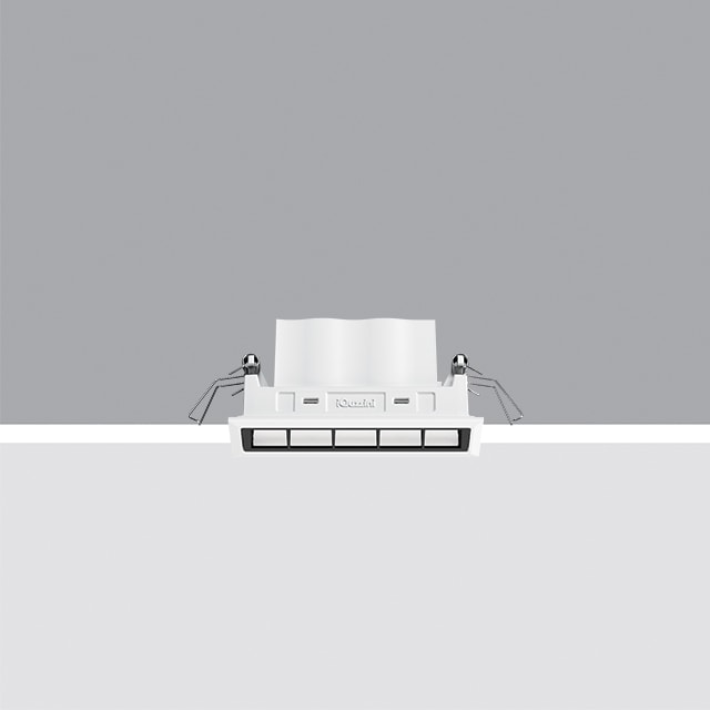 IGUZZINI ILLUMINAZI - IGZ3.QD63.743.0 INC.LAS.BLADE XS FRAME 5 LED W/W WALL WA