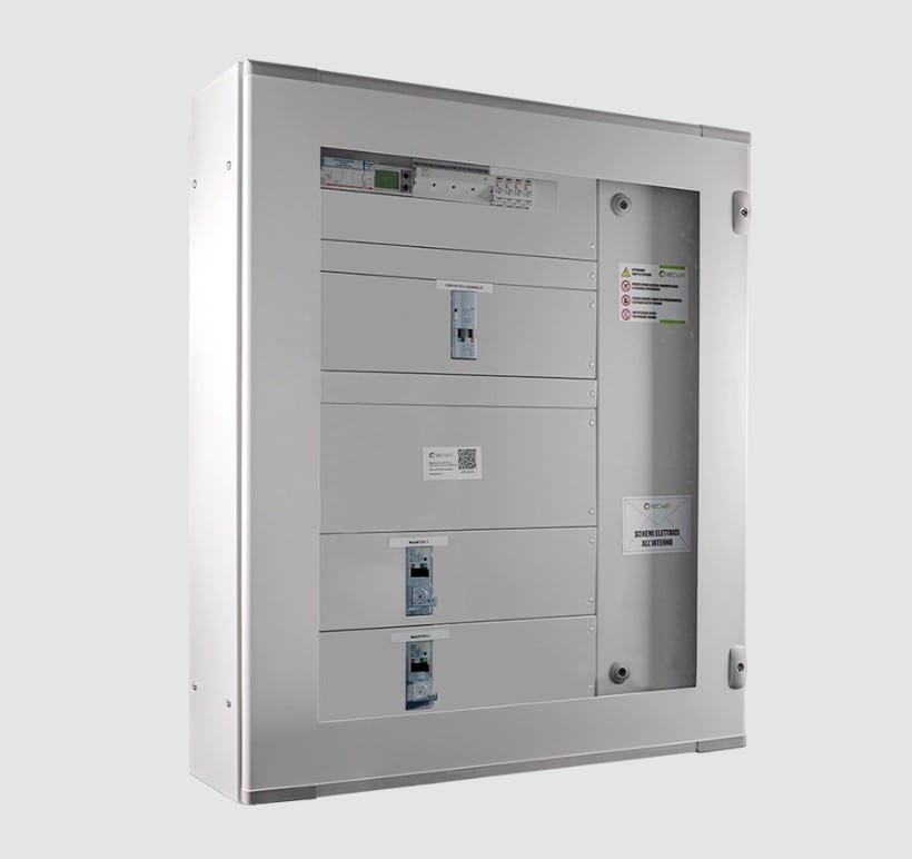 CONTACT ITALIA SPA - IICQIT100-2-ST Q. DI INTERF. 100KW 2 INV CEI 0-21 NO TE