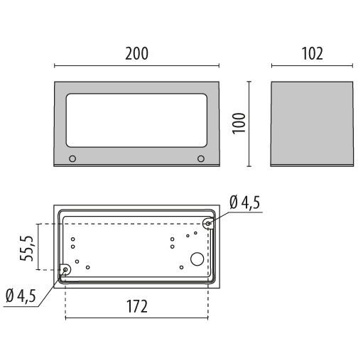 PERFORMANCE IN LIGHT - PRI30409890104 QUASAR 20 LED-20W 3K DOUBLE TECH BK81