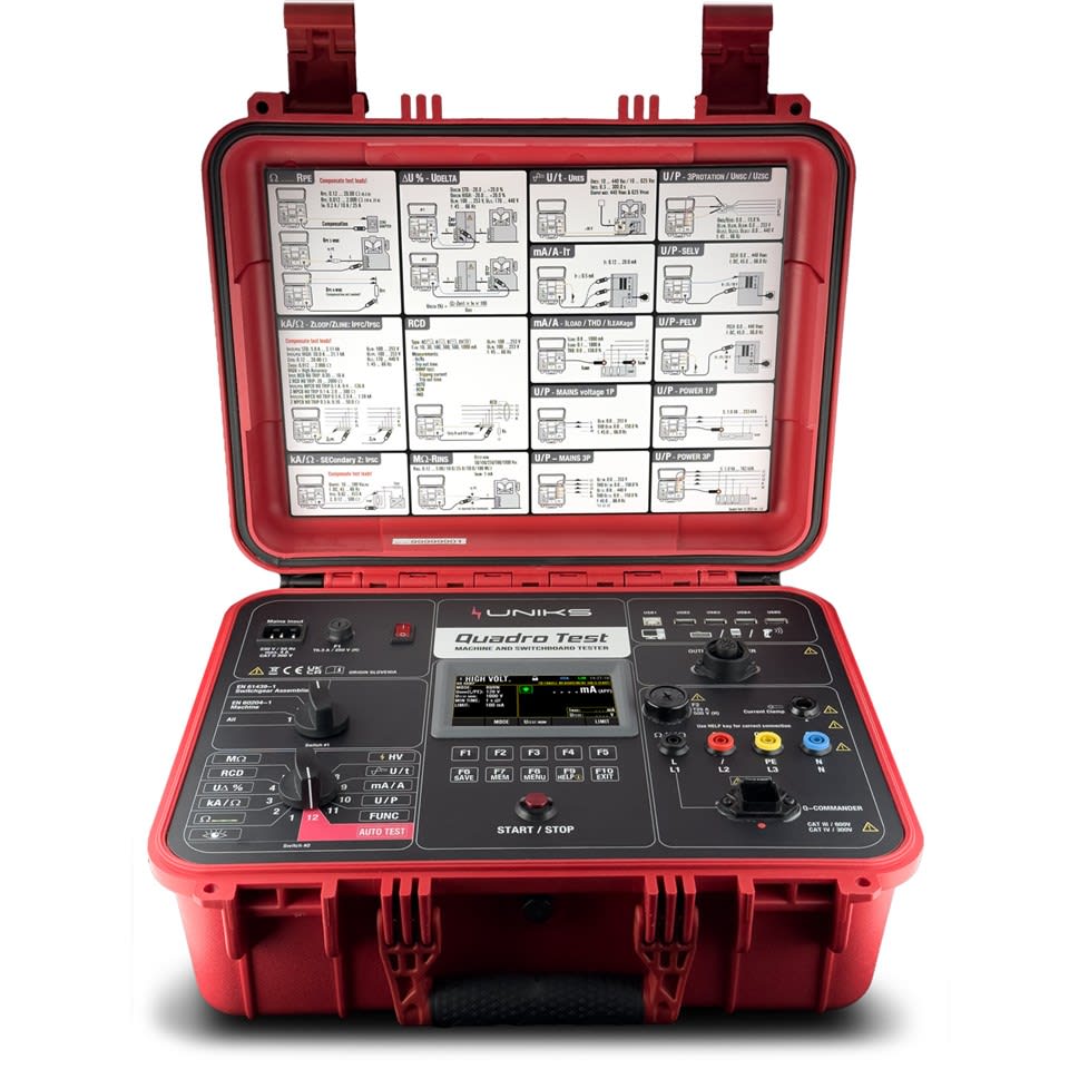 UNIKS SRL - UNKQUADROTEST STR.VERIFICA PROVA QUADRI