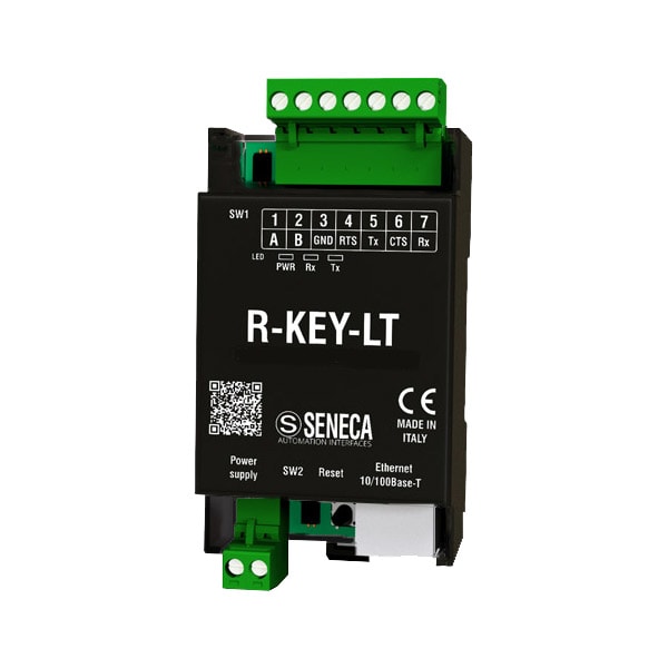 SENECA - SCXR-KEY-LT GATEWAY MODBUS, 1 PORTA SER, 1 PORTA ETH