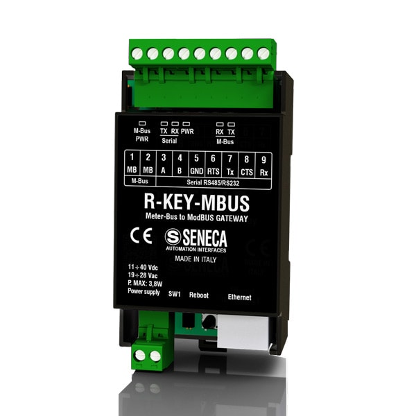 SENECA - SCXR-KEY-MBUS GATEWAY MODBUS ? M-BUS (1M-BUS, 1SER, 1E