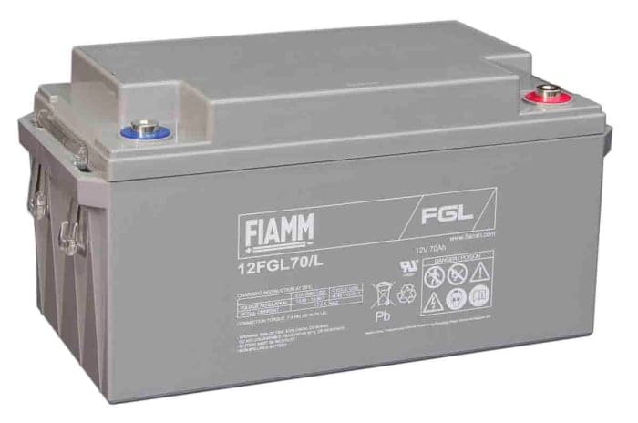 FIAMM ENERGY TECH. - FI112FGL70/L BATTERIELUNGAVITA(10ANNI)12V70AH