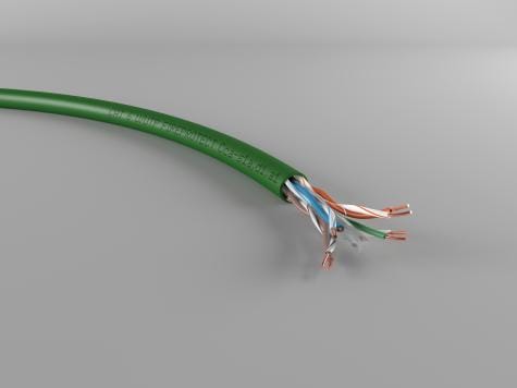 ACOME S.A - AS2R8550A-SRB305 4CP AWG 24 U/UTP CAT 6 LSZH CCA S1 D1 A1