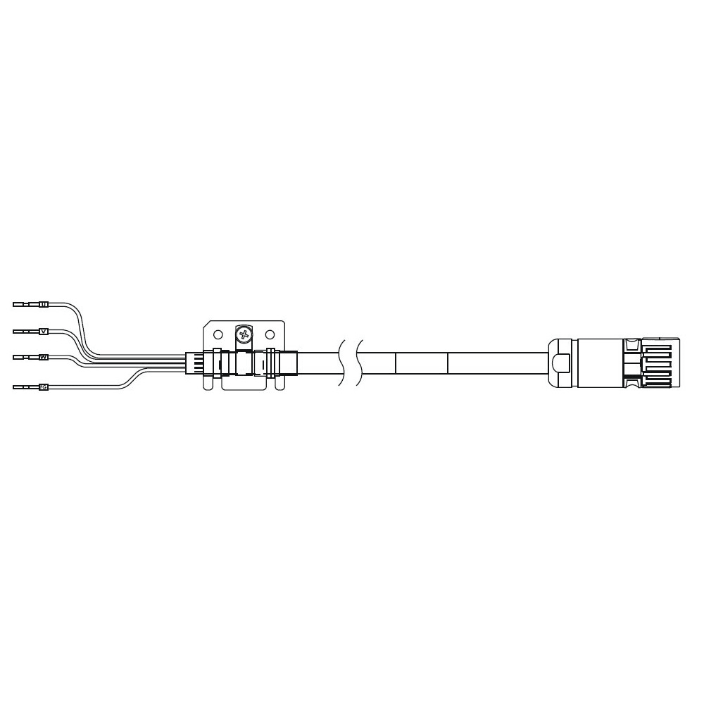 OMRON - OMRR88ACA1H010SF CAVO DI ALIMENTAZIONE SERVOMOTORE SERIE