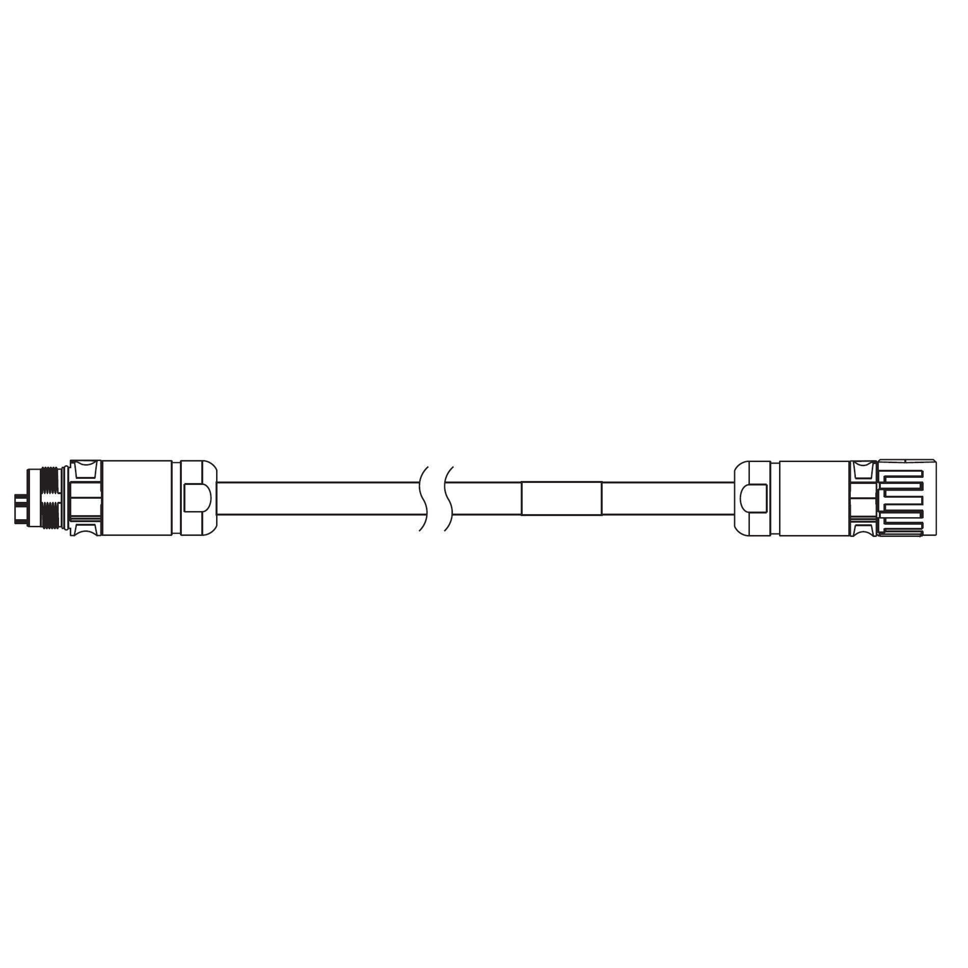 OMRON - OMRR88ACX1BE10BF CAVO EXT. 1SA 10M 230V
