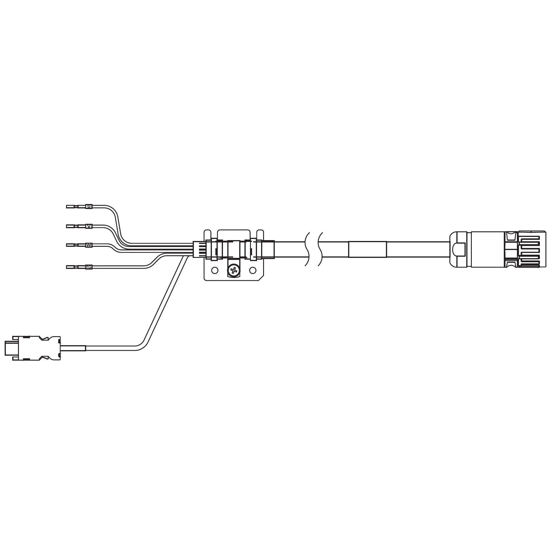 OMRON - OMRR88ACX1C003SF CAVO SERVO IBRIDO SERIE 1SA, 3 M, NON FR
