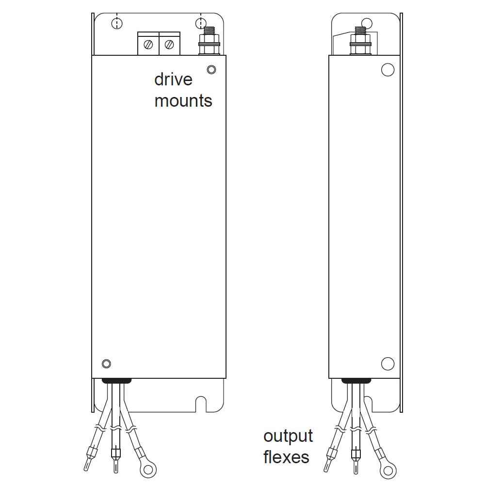 OMRON - OMRR88AFI1SA108SE FILTRO 1SA SERVO RFI, 230 VAC MONOFASE,