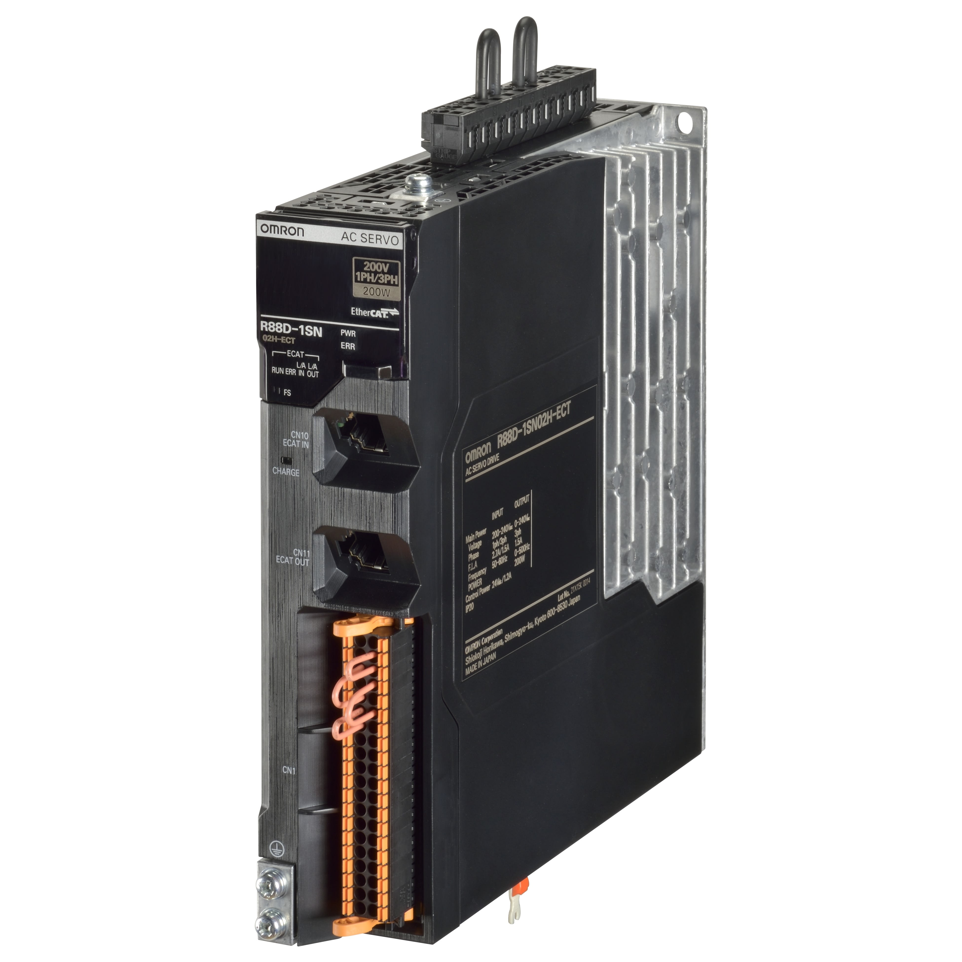OMRON - OMRR88D1SN02HECT Servo 1S.  ECT 200W 230V