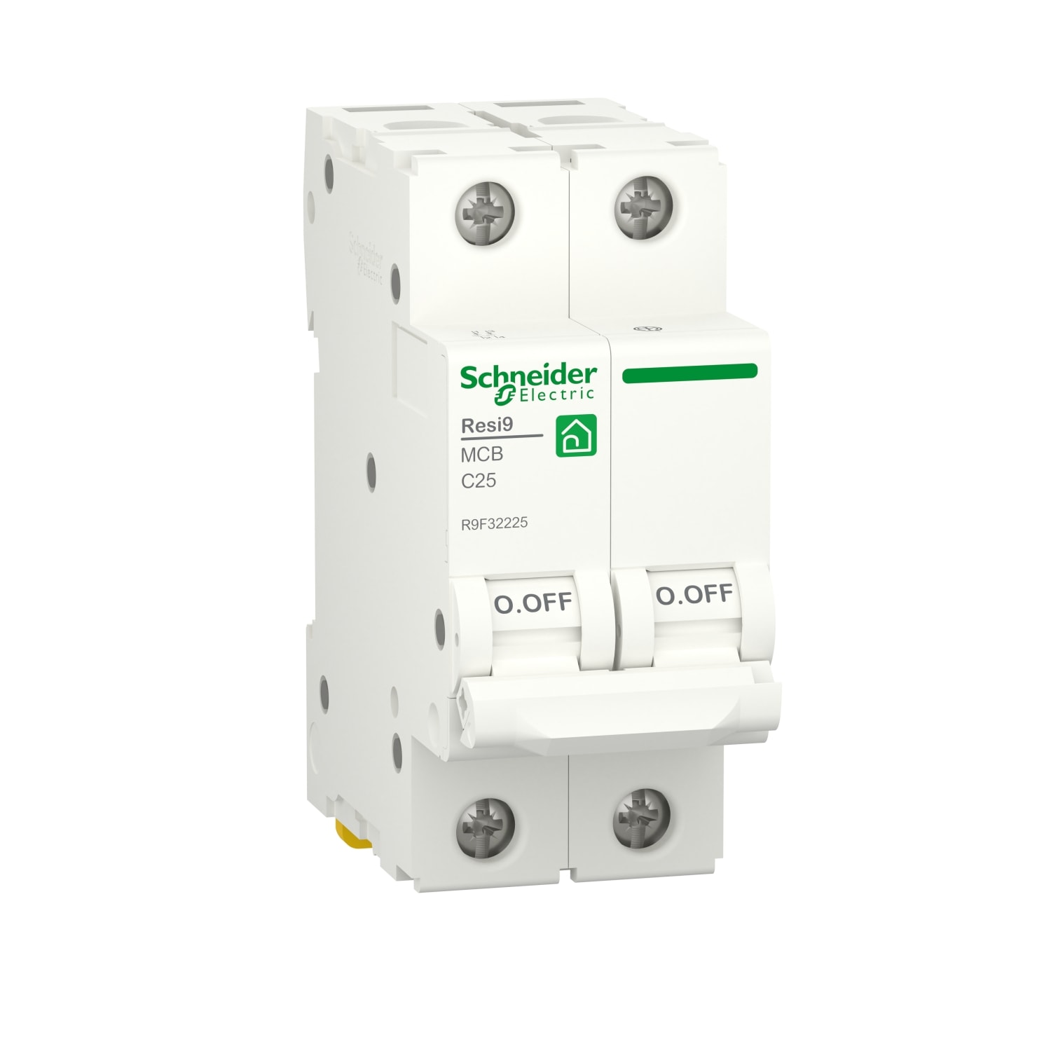 SCHNEIDER ELECTRIC - SNRR9F32225 INT.MAGN. RESI9 MCB 2P C 25A 4500A 2M