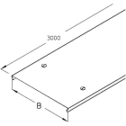 DIETZEL - DIE079796 Rinnendeckel, mit Drehriegel, 400x3000 m
