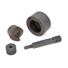 CEMBRE SPA - CEMRD24D KIT PUNZONE + MATRICE + TIRANTE, PER UTENSILI FORALAMIERE, PER FORATURE A MEZZALUNA (a)43,1x(b)41,5mm