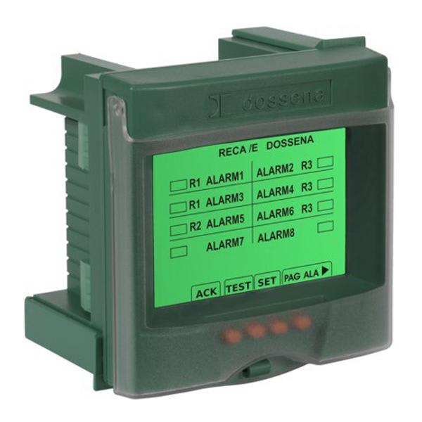 DOSSENA SNC DI BAR - DOS9RECA/E8 RECA/E8 48-400VCA RELE  8 ALLARMI