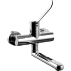 RUBINETTERIA PAFFONI - PFFRED302CR MIX LAVELLO MURO CANNA PIATTA LEVA CLINI