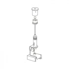 REGGIANI SPA ILLU - REG0.25862.0031 ACCESSORY CABLE RAIL SUSPENSION L.2000