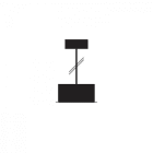 REGGIANI SPA ILLU - REG0.26053.0012 ACCESSORY SUSPENDED TRYBECA 75 SQUARE