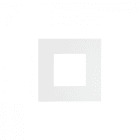 REGGIANI SPA ILLU - REG0.26245.0012 ACC. COVER SQUARE FLUSH MOOD 110 IP54