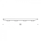 REGGIANI SPA ILLU - REG0.31716.0000 JUNCTION SUSPENS LIN LED LUCE SLIM HIGH