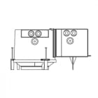 REGGIANI SPA ILLU - REG0.40193.0000 FORMWORK TRYBECA 150