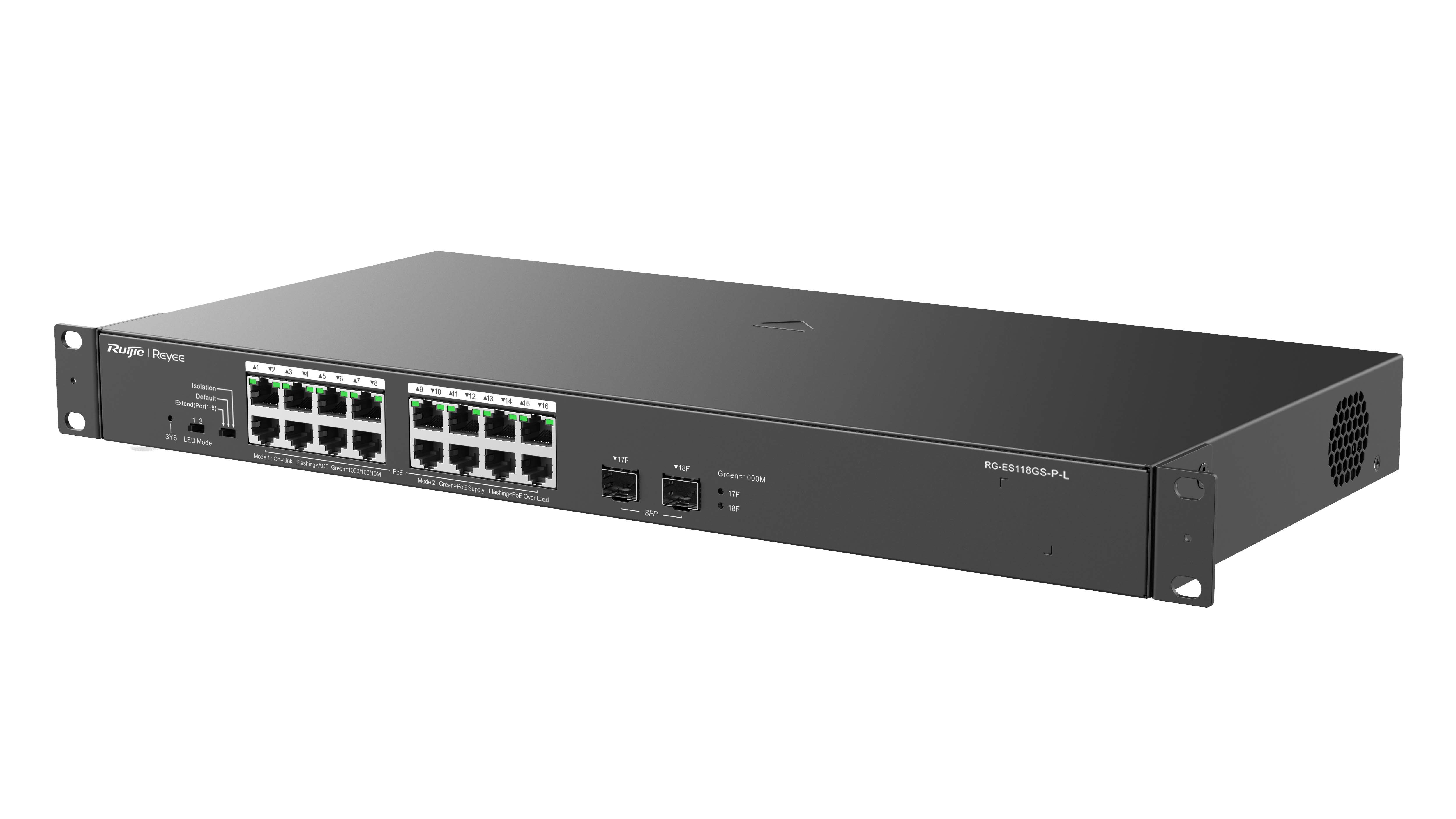 ZELIATECH - NPRRG-ES118GS-P-L RG-ES118GS-P-L