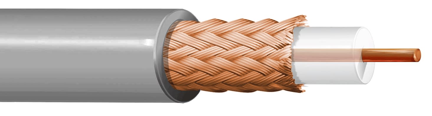 ITC INDUSTRIA TECNIC - ITCRGL59GZM100 RG 59 B/U LSZH GRIGIO MAT.100 ECA