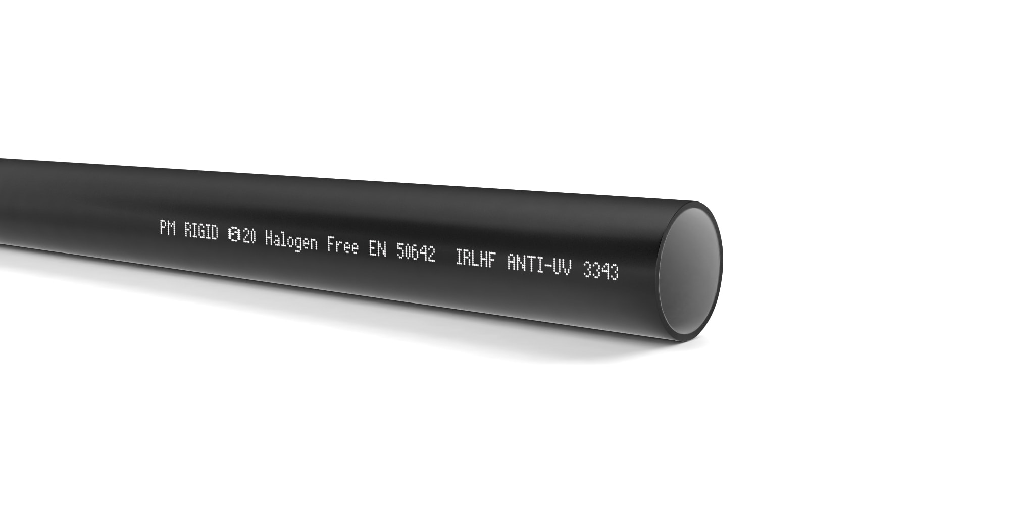 PM FLEX SRL - PMPIRLHFUV40 IRLHF 40 MM 33431 RIGIDO ANTI-UV NERO HF