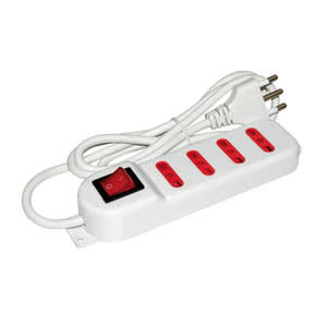 ARTELETA INTERNATION - ARTRL.3070 MULTIPRESA 6 PRESE 10-16A BIANCA