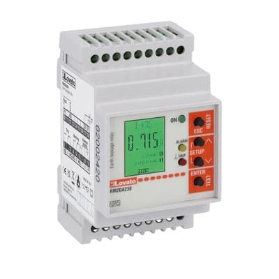 LOVATO - LOVRM2DA230 DIFFERENZIALE MOD 2USCITE DISPLAY 230VAC