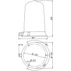SIRENA - SIR90194 RA HD LED GRE V90/240AC BK