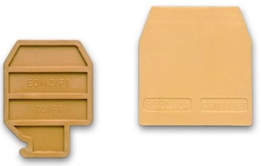 CABUR SRL - CBRTL201 TLD/PT PIASTRINA TERMINALE