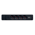 ROSI MATERIALE ELETT - RCORS8412UN MULT SPECIALIST 4 POSTI+2USB, + INTER.,