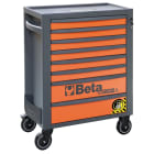 BM SPA - BMM024004181 Cassettiera porta attrezzi 8 cassetti, con sistema antiribaltamento