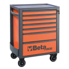 BM SPA - BMM024004071 CASSETTIERE 7 DRAW ORANGE RSC24/7-O