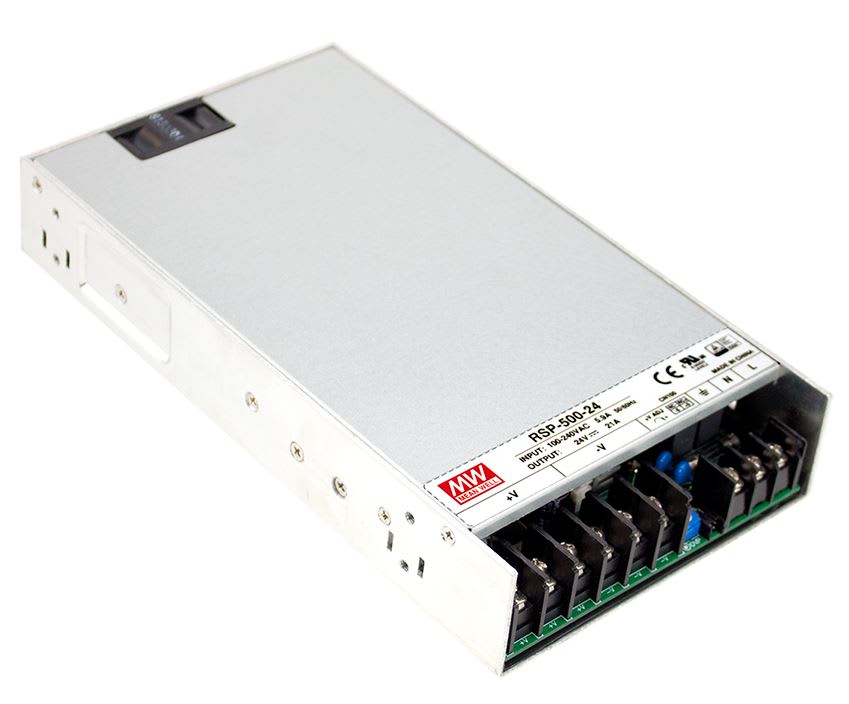 DIGIMAX SRL - DIXRSP-500-4 ALIMENTATORE BASSO PROFILO 4V 500W CON P