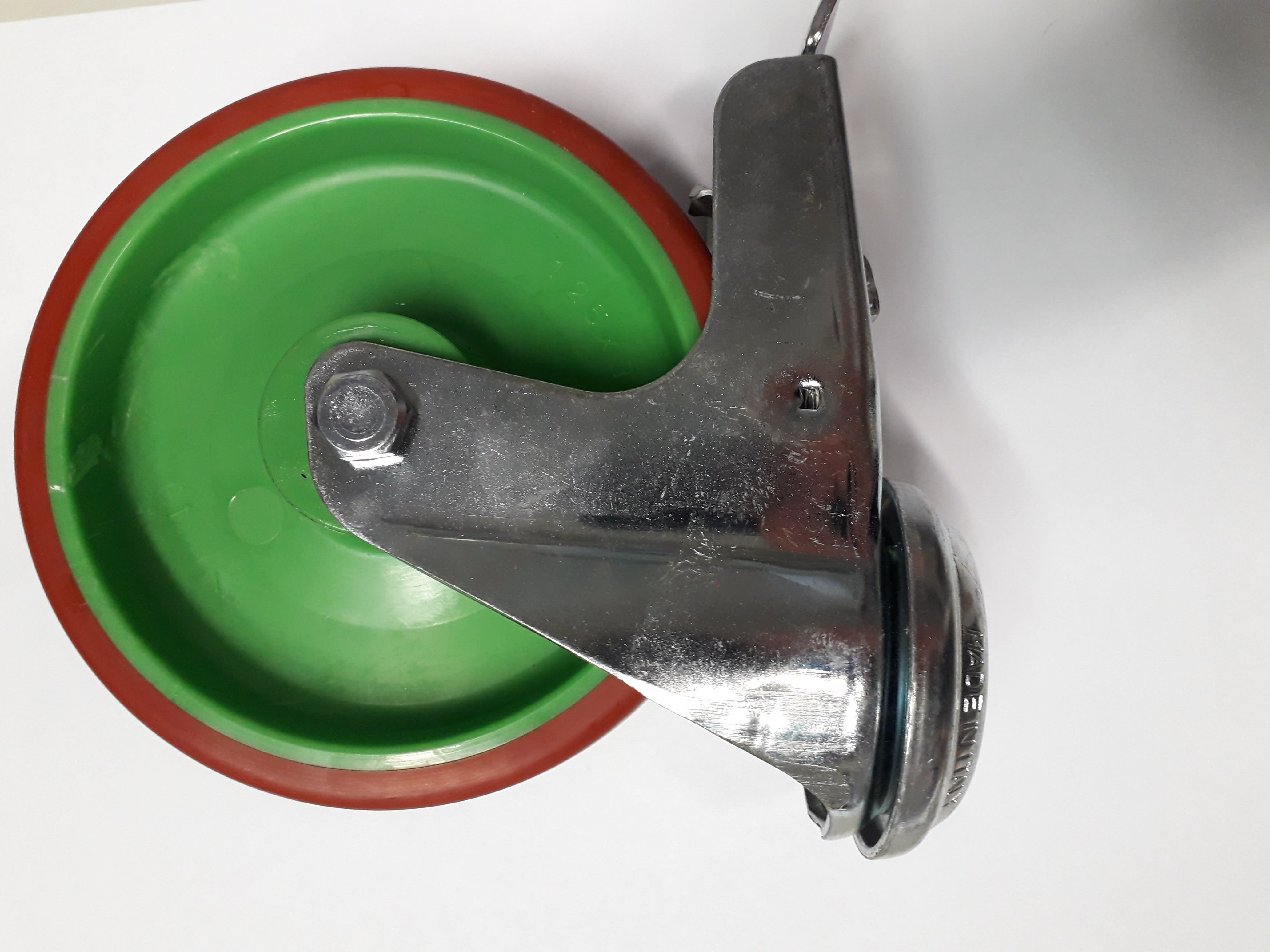 FACAL SRL - FAFRU-013 RUOTA VERDE D.125X35 C/FRENO - RAL 6018