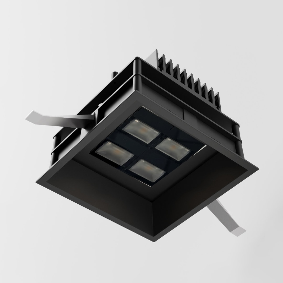 SIDE SPA - SDEKT5881LBNAE RULED Q14 136X136MM 18W 1590LM 4000K IP2