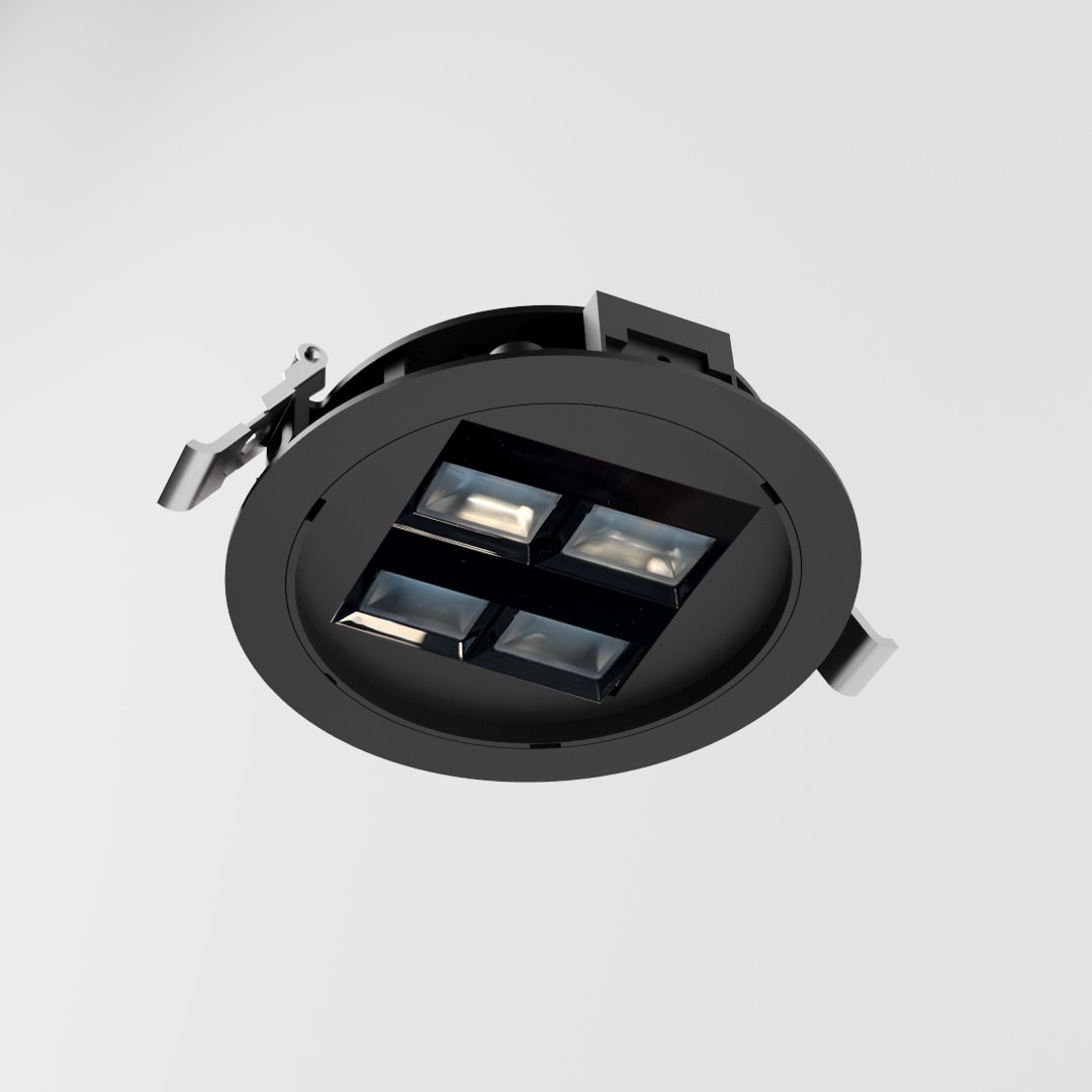 SIDE SPA - SDEKT5821LBCAS RULED T15 DIAM.145MM 18W 1075LM 3000K IP