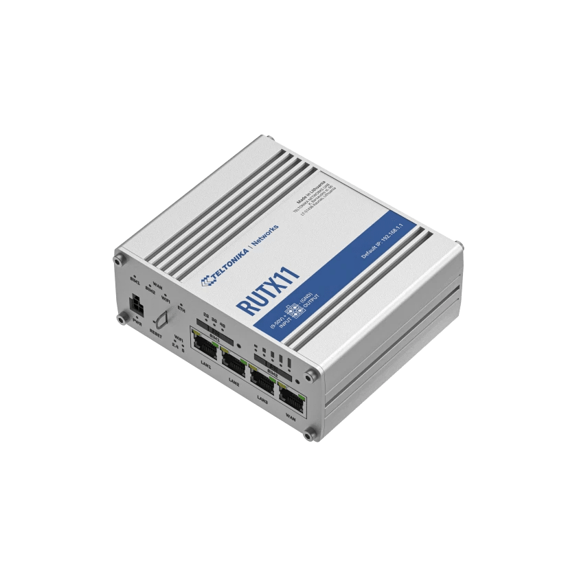 TELTONIKA NETWORKS - TTKRUTX11000000 ROUTER INDUSTRIALE LTE+ETH+WIFI+BT