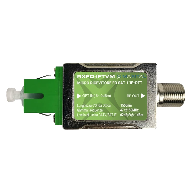 FTE MAXIMAL ITALIA S - FTERXFO-IFTVM RXFO-IFTVM MICRO RX F.O. SAT 1IF + DTT