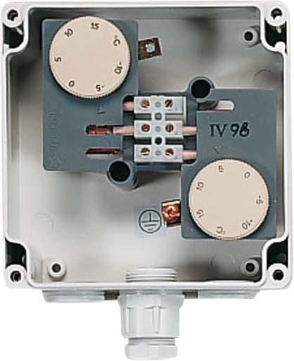 ETHERMA - ETR26616 Doppelthermostat, Temperaturbereich: -15