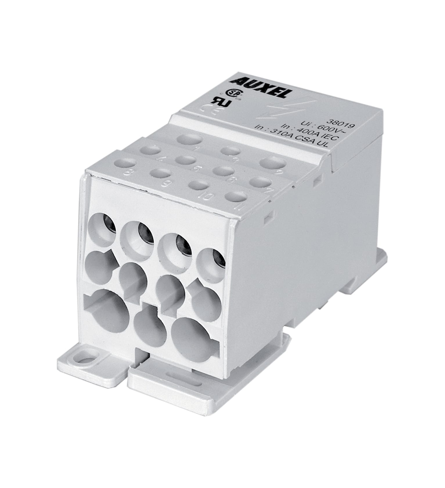 ITALWEBER SPA - ITW1034004 RIPARTITORE 1P 1IN + 10OUT AL 125A