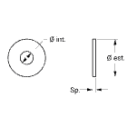 TEKNOMEGA SRL - TKGFVT1328 Rondella a grembialina