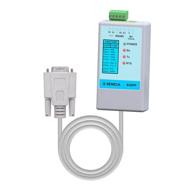SENECA - SCXS107P CONV/ISOL RS232-RS485/RS422 PORTATILE