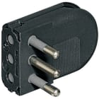 BTICINO - BTIS2495TG KIT - SPINA SALVASPAZIO 2P+T 10A GRIGIA