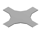 ZAMET SPA - ZATS31120010 03 ZS COP RACC CROCE R.300 100