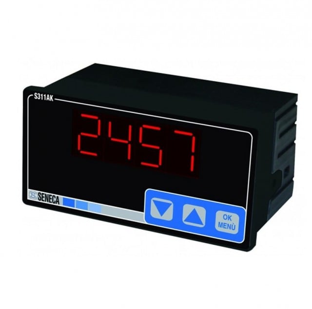 SENECA - SCXS311AK-4-L-IP66D INDIC 4DIG 1AI ALIM 12-24VDC/AC IP66 DOP