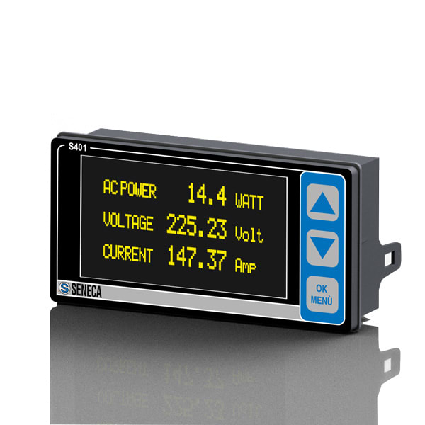 SENECA - SCXS401-L DISPLAY OLED 2,7  + 2 X RS485 M/S MODBUS