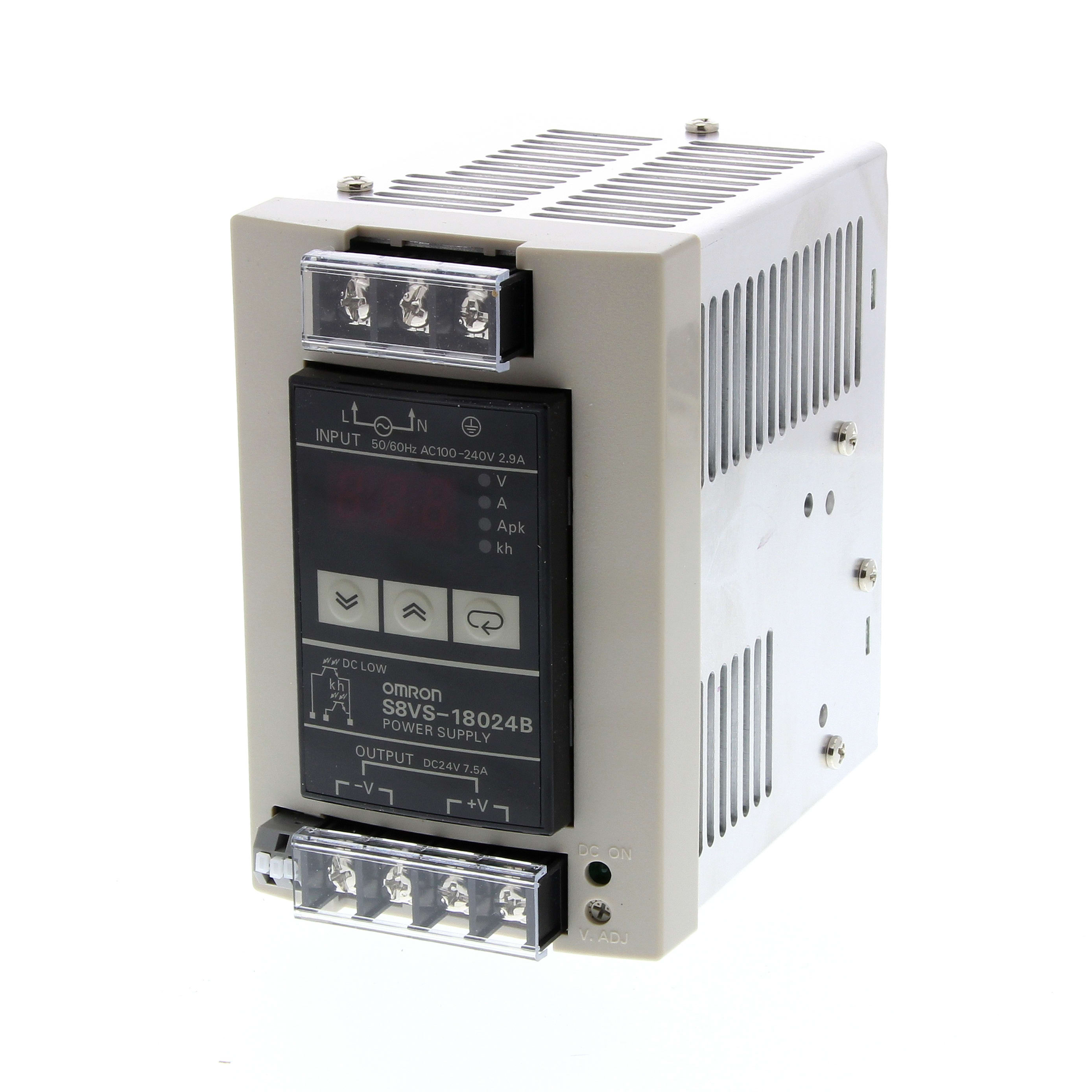 OMRON - OMRS8VS18024A ALIMENTATORE- 24V7.5A. ALLARME. GUIDA DI