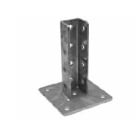 LUCIANO RUSSO SRL - LRSSAS10RC1 STAFFA A SOFFITTO 4 FORI PROF. 41X41 Z C