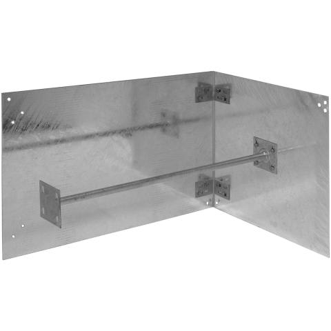 JUPITER SATI - JUP3060002 Dispersore modulare a piastre zincato a caldo modulo complementare PT4-B